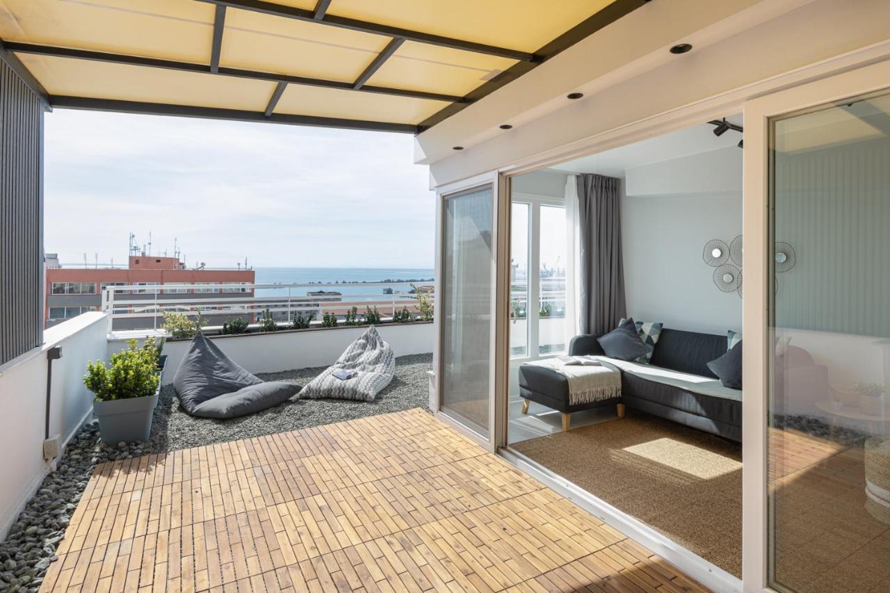 شقة Port De L'Eau Roof Garden سالونيك المظهر الخارجي الصورة